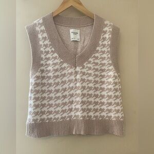 Abercrombie & fitch knit argyle vest
